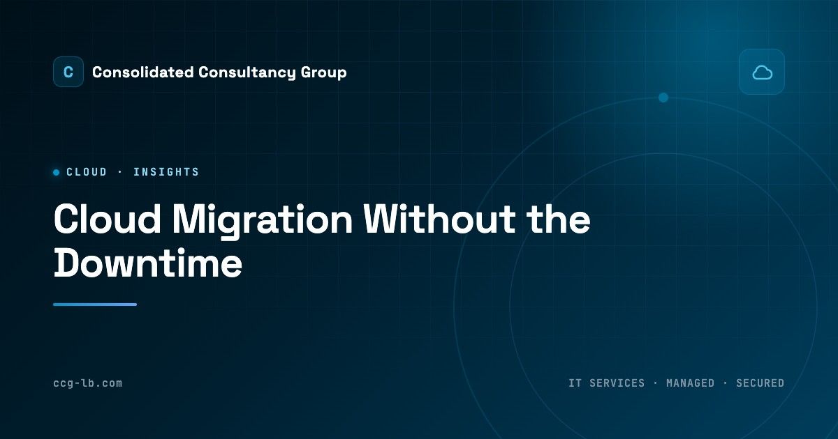 Cloud Migration Without the Downtime